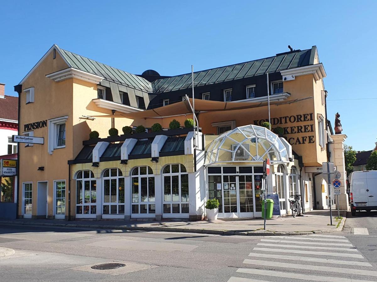 Pension Mueller Gartner Hotel Groß-Enzersdorf Exterior foto